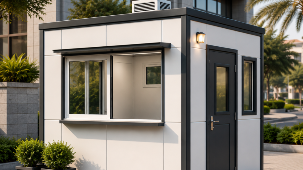 prefab security guard room